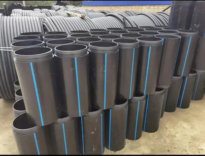 Flexible Sealed Self-locking Interface PE Reinforced Solid Wall Drainage Pipe Jacking (Pipe Pulling)